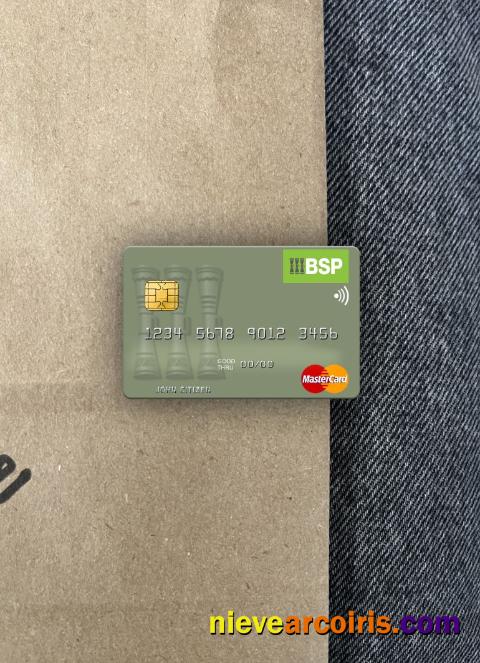 Solomon Islands BSP Bank mastercard photolook